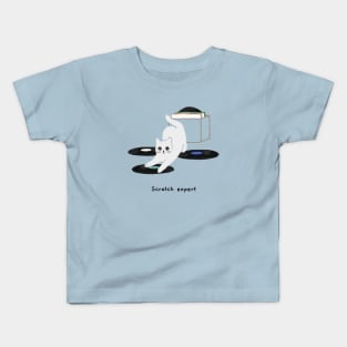 Record scratching Kids T-Shirt